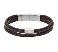 Fossil Braccialetto da uomo in pelle JF02934040