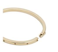FOSSIL Bracciale da Donna Sutton, Lunghezza 61 mm X 57 mm, Larghezza 4 mm Bracciale in Acciaio Inossidabile Dorato, JF03872710