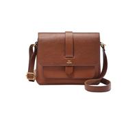 Fossil Kinley Borsa in pelle, cotone o nylon da donna, Marrone, 22.9 cm L x 8.2 cm W x 18.4 cm H