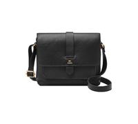Fossil Kinley Borsa in pelle, cotone o nylon da donna, Nero, 22.9 cm L x 8.2 cm W x 18.4 cm H