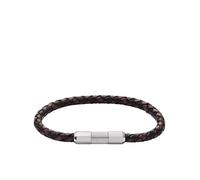 Fossil Leather Bracciale da uomo JF04918040