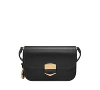 Fossil Lennox - Borsa a tracolla in pelle con patta, da donna, Small