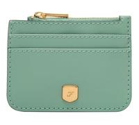 Fossil Lennox Portafoglio in pelle o poliestere per donna, 10.16 cm L x 0.38 cm W x 7.62 cm H, Verde freddo
