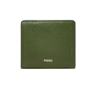 Fossil Logan, Accessori da Viaggio-Portafoglio bi-Fold Donna, Verde, Small