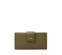 Fossil Logan, Accessori da Viaggio-Portafoglio bi-Fold Donna, Verde, X-Small