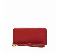 Fossil Portafoglio Logan RFID in pelle 19 cm rosso