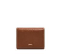 Fossil Logan, Portafoglio a Tre Alette Donna, Marrone, Small