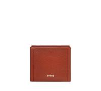 Fossil Logan, Portafoglio Bi-Fold Donna, Colore: Rosso, s