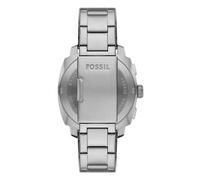 Fossil Orologio New Machine da uomo, movimento cronografo al quarzo da 44 mm con cinturino in acciaio inossidabile o in pelle