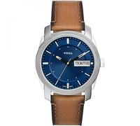 Fossil Machine orologio da uomo, movimento al quarzo, con bracciale in acciaio inossidabile o cinturino in pelle