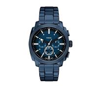 Fossil Machine Uomo Orologio 44MM in acciaio inossidabile blu, FS6167