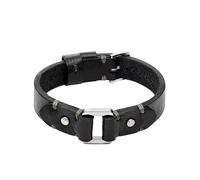 Fossil Men's robust leather Bracciale JF04946040