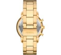 Fossil Neutra orologio da uomo movimento Moonphase multifunzione con bracciale in acciaio o cinturino in pelle, Nero fumo