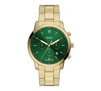 Fossil Neutra FS6164 - Orologio da uomo in acciaio inox, 44 mm, colore: oro