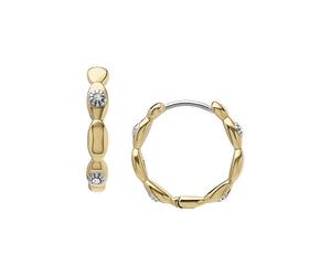 Fossil Orecchini Cerchio Oro Evil Eye Jf04795710 - Orecchini