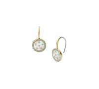 Fossil Orecchini da donna in acciaio inox color oro, JF04867710, Taglia unica, Acciaio inossidabile, Nessuna pietra preziosa