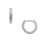 Fossil Harlow Silver Orecchini da donna in acciaio inossidabile, JF04772040, taglia unica, in acciaio inossidabile, senza pietra preziosa, talla única, Acciaio inossidabile, Nessuna pietra preziosa, Grigio Argento