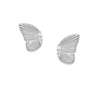Fossil Orecchini in argento Butterflies con cristalli JFS00621040