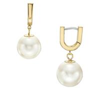 Fossil Affascinanti orecchini pendenti con perla artificiale Heritage JF04730710