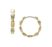 FOSSIL Orecchini 'Sutton' oro / grigio argento / trasparente, Taglia One Size