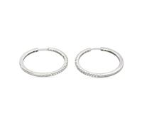 Fossil Orecchini da donna in ottone o argento con chiusura a cerchio