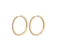 Fossil Orecchini da donna in ottone o argento con chiusura a cerchio