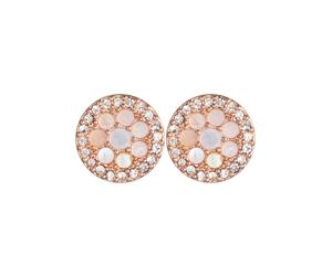 FOSSIL Orecchini 'VINTAGE GLITZ' oro rosé / rosa / bianco Donna FOSSIL One Size