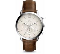 FOSSIL Orologio analogico beige chiaro / marrone / argento Uomo - Accessori - Orologi FOSSIL One Size