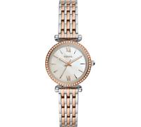 FOSSIL Orologio analogico 'Carlie Mini' oro / argento / bianco perla Donna FOSSIL One Size