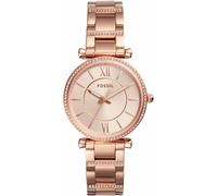 FOSSIL Orologio analogico 'Carlie' oro rosé / bianco Donna FOSSIL One Size