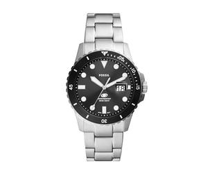 Fossil Orologio analogico da uomo con quadrante nero FS6032