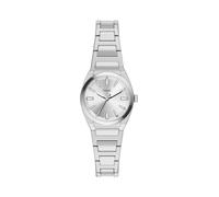 Fossil Everett Donna Orologio in acciaio inossidabile color argento 27MM, ES5490