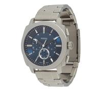 FOSSIL Orologio analogico 'Machine' navy / argento Uomo FOSSIL One Size navy / argento