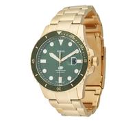 FOSSIL Orologio analogico oro / verde scuro Uomo FOSSIL One Size oro / verde scuro