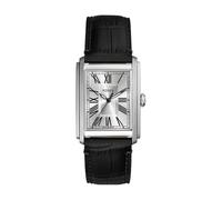 FOSSIL Orologio Carraway da uomo, Movimento al quarzo a tre lancette con cinturino in pelle o acciaio inossidabile, 30 mm, Grafite