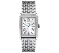 Fossil Orologio Carraway da uomo, Movimento al quarzo a tre lancette con cinturino in pelle o acciaio inossidabile, 30 mm, Tono argento