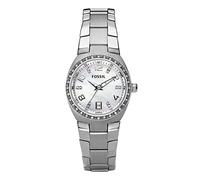 Fossil Orologio Colleague da donna, movimento al quarzo, cassa in acciaio inossidabile argentata di 28 mm con bracciale in acciaio inossidabile, AM4141