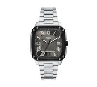 Fossil Orologio Analogico al Quarzo Uomo con Cinturino in Acciaio Inossidabile FS6122