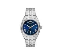 Fossil Orologio da uomo Campbell a tre lancette Day-Date in acciaio inossidabile (Modello: FS6140)