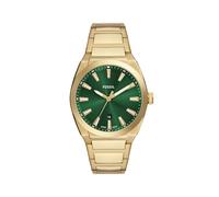 Fossil Everett orologio da uomo, movimento al quarzo, con bracciale in acciaio o cinturino in pelle, Verde freddo