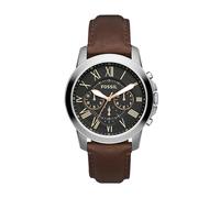 Fossil Orologio da uomo Grant Chronograph, in acciaio inossidabile con cassa da 44 mm e bracciale in acciaio inossidabile