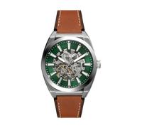 Orologio Fossil Everett Skeleton Automatic ME3261 Verde 00