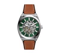 Orologio Fossil Everett Skeleton Automatic ME3261 Verde 00