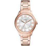 FOSSIL Orologio Gilmore per donna, Movimento al quarzo a tre lancette con cinturino in acciaio inossidabile o in pelle, Tono oro rosa