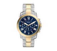 Fossil Orologio Grant da Uomo, movimento cronografo al quarzo con cinturino in acciaio inox