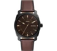 Fossil Machine Cinturino in Pelle Giorno/Data Al Quarzo FS5901 50M Orologio Uomo
