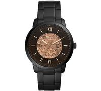 Fossil Orologio Neutra Automatic da uomo, movimento automatico, cassa in acciaio inossidabile nero da 44 mm e bracciale in acciaio inossidabile, ME3183, Nero
