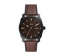 Fossil Machine Cinturino in Pelle Giorno/Data Al Quarzo FS5901 50M Orologio Uomo