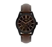 Fossil Pearson Orologio Uomo, Movimento Multifunzione al Quarzo con cinturino in acciaio inossidabile o pelle