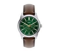 Fossil Pearson Orologio Uomo, Movimento Multifunzione al Quarzo con cinturino in acciaio inossidabile o pelle
